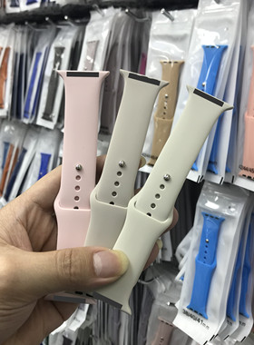 【华强北优选】适用iwatch8新配色手表带s789e学生硅胶表带ultra2