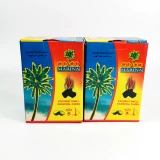 Блок Аравия, кокосовый уголь Shisha Bar Ktv использует дымовый уголь большой дым Полный комплект бесплатной доставки