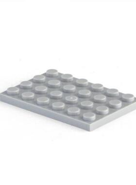 国产MOC3032小颗粒积木4x6基础板矮砖零散配件
