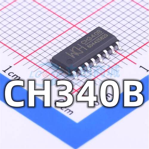 全新 CH340B 封装SOP-16 USB转串口芯片 集成电路 现货供应