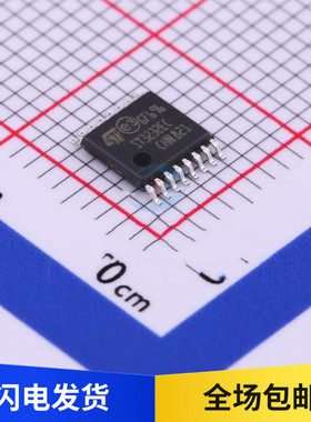 全新原装 ST3232CDR 丝印 ST3232C RS-232收发器芯片 SOP-16 贴片