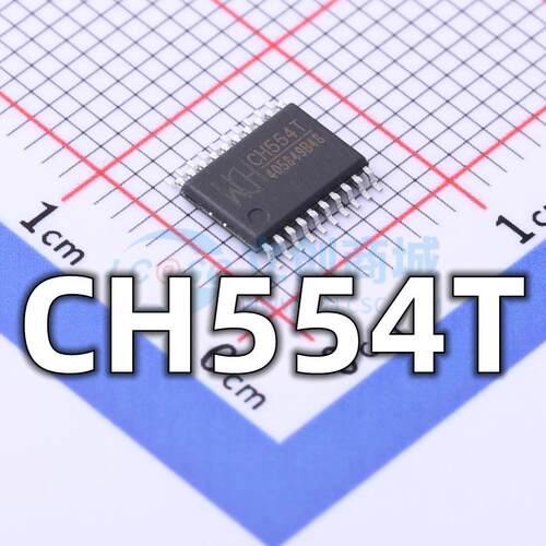 全新 CH554T 封装TSSOP-20 8位增强型单片机芯片 现货供应