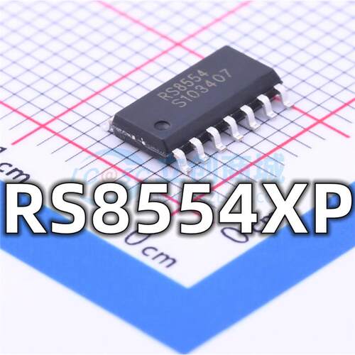 全新 RS8554XP 封装SOP-14 精密运算放大器IC芯片 现货供应