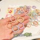 儿童宝宝小号拇指发圈不伤发头绳2026新款 高弹性耐用婴儿头绳发饰