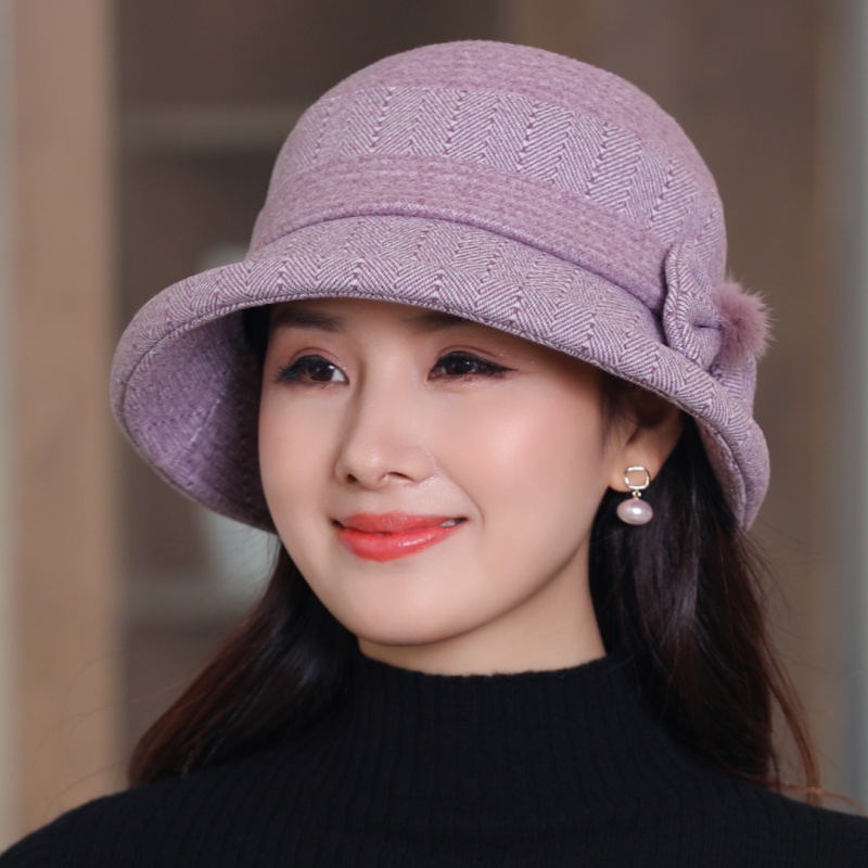 中老年人帽子女士秋冬季妈妈