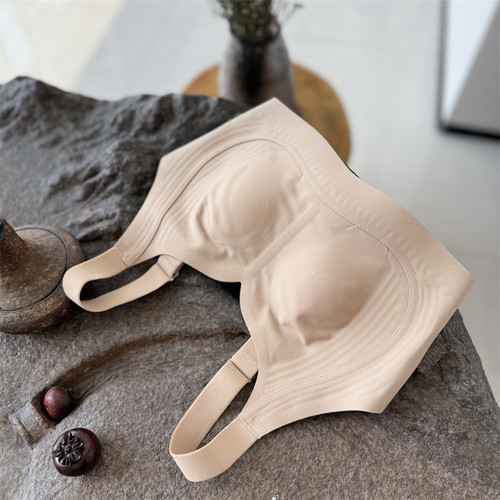 粉底液软支撑无钢圈大胸显小文胸