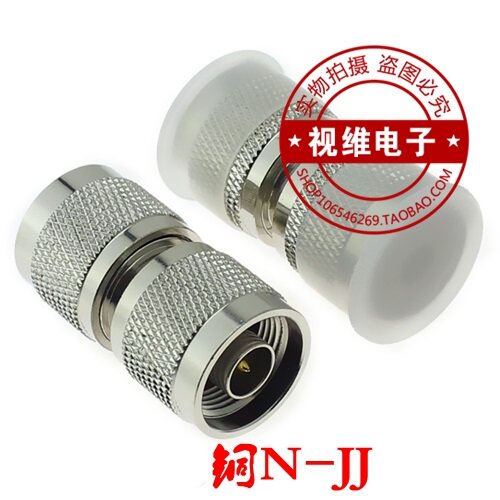 双阳头双公头50-12连接器1/2馈线转接头N公头双通N-JJ L16公头