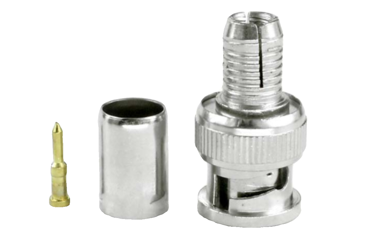 冷压头BNCQ9压接头针孔0.8