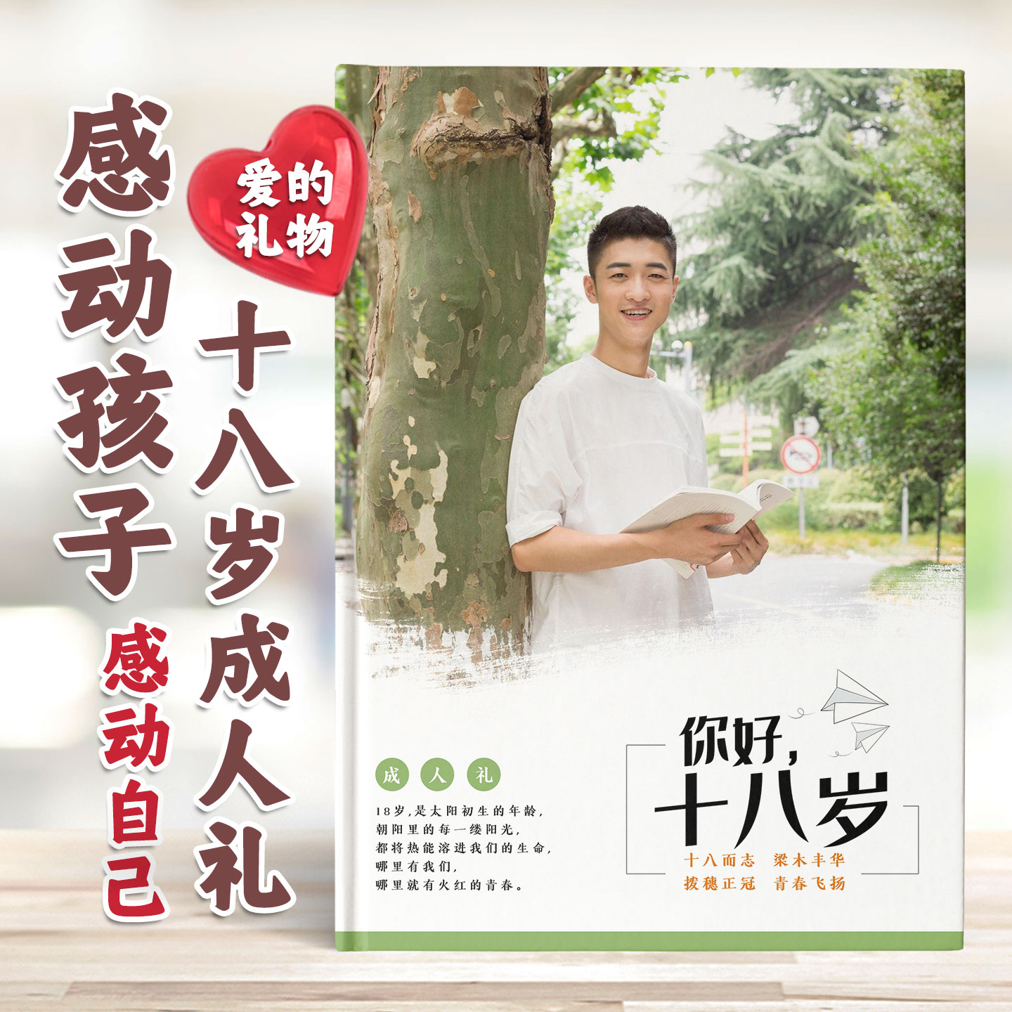 十八岁成人礼纪念册18岁相册定制