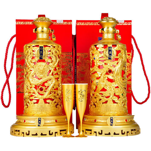 钓鱼台龙樽凤玺 珍藏级礼宾酒 53度酱香型大曲坤沙纯粮白酒