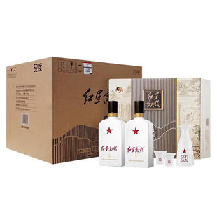 北京二锅头 红星高照宗师1949 清香型52度纯粮白酒 礼盒装
