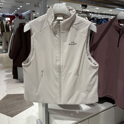 不退换全韩百货 EIDER 韩国代购2025秋马夹 DWU25604 5J07
