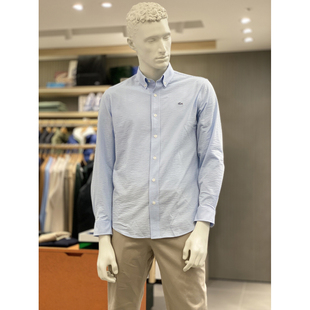 56G 不退换全韩百货LACOSTEMAN韩国代购 CH542E 衬衫 6C19 26春