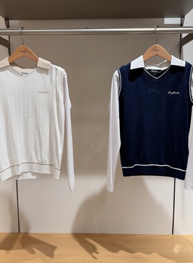 不退换全韩MALBON韩国代购2026春时尚毛针织衫 M6222PKT55 6C25