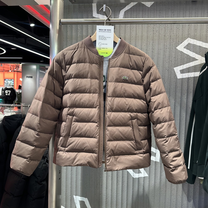 不退换全韩百货LACOSTESPORT韩代25冬女外套BF816E-55N 5K24