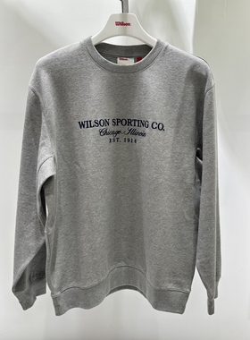 不退换全韩百货WILSON韩国代购25秋男卫衣 W253003NHT92 5J15