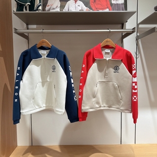 5L23 M6122PFS12 不退换全韩百货MALBON韩国代购 25冬休闲卫衣