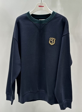 不退换全韩百货WILSON韩国代购2025秋男卫衣 W253003THT81 5I17