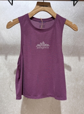 不退换PATAGONIA韩代26春女背心Cap Cool Trail 24461R5 6B09