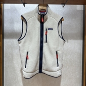 Retro Pile Vest 不退换PATAGONIA韩代25秋男马夹 22821Q7 5I30