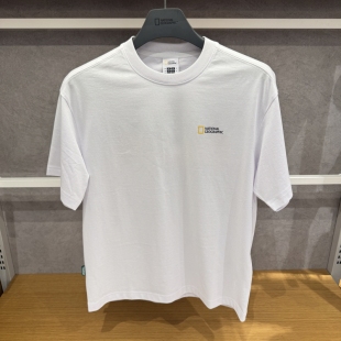 不退换全韩NATIONALGEOGRAPHIC韩代26春T恤 6C25 N262UTS070