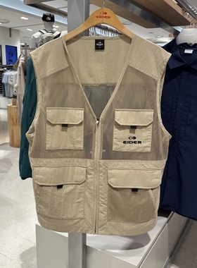 不退换全韩百货 EIDER 韩国代购2025夏马夹 DMM25689(SA) 5G02