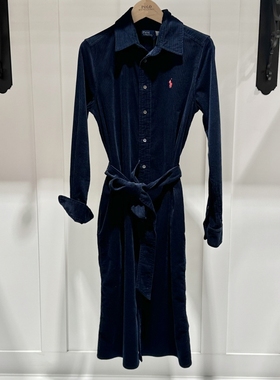 不退换POLORALPHLAURENLADY韩代秋连衣裙 WMPODRSNFA20934 5H27