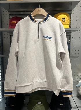 不退换全韩百货 KODAK 韩代2026春百搭卫衣 K6123LFSC1 6A21