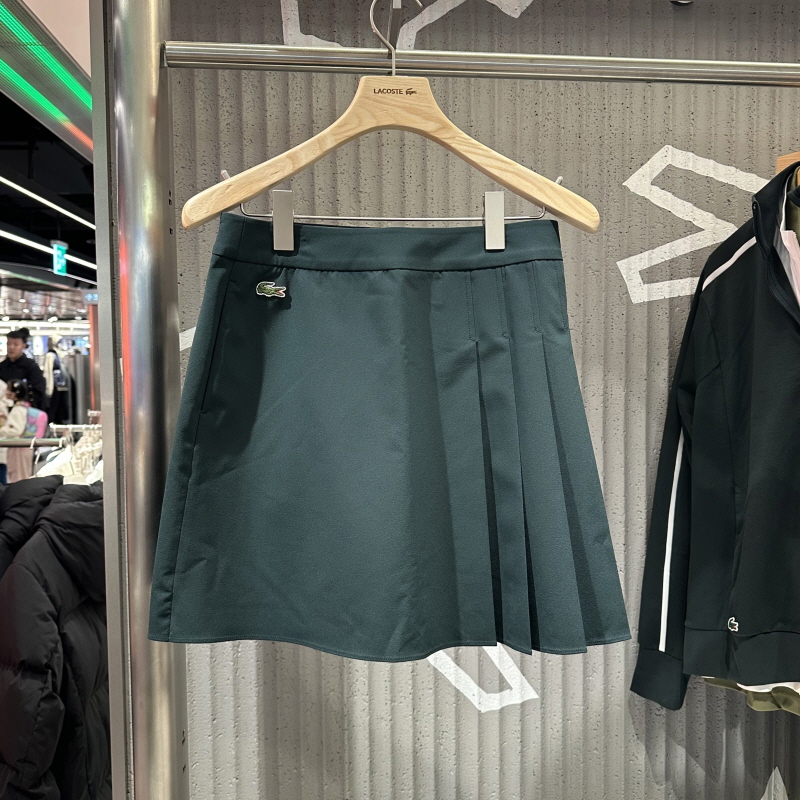 不退换全韩百货LACOSTESPORT韩代25冬半身裙JF222E-55N 5K25