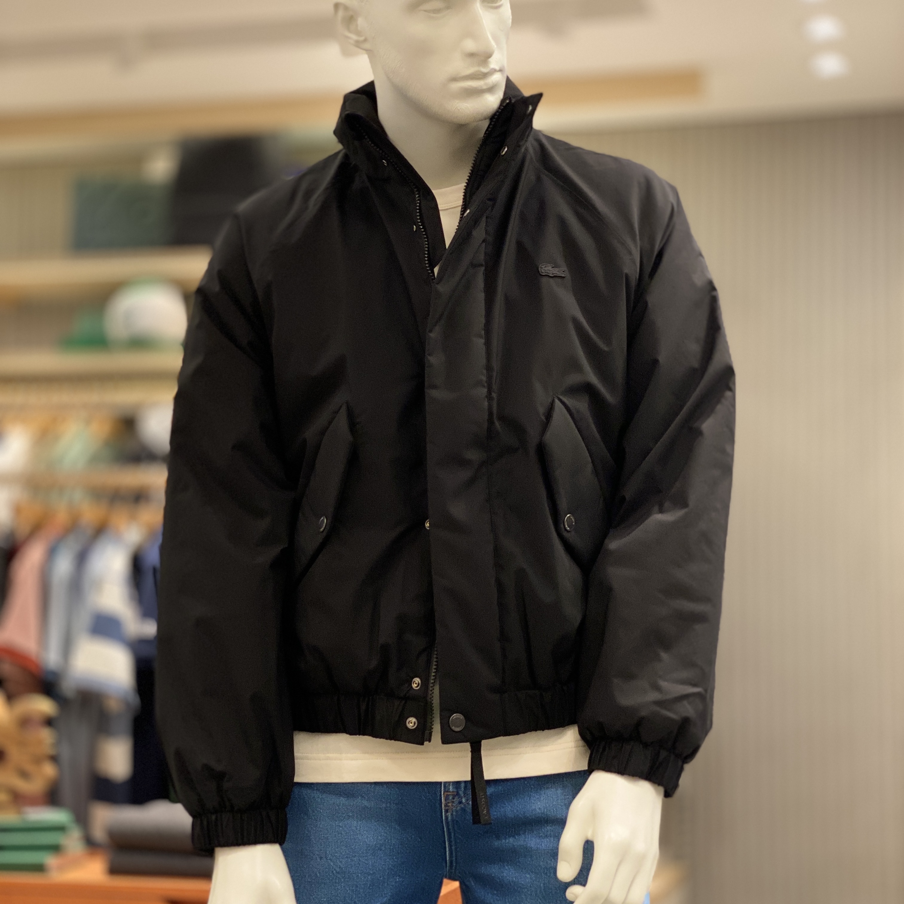 不退换全韩百货LACOSTEMAN韩国代购25冬外套 BH5142-55N 5K14