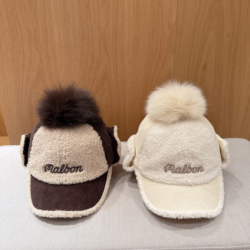 不退换全韩百货MALBON韩国代购2025冬 保暖帽 M5442PCP12 5K12