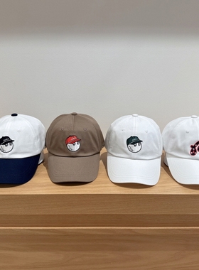 不退换全韩百货 MALBON 韩国代购2025夏休闲帽 M5343PCP01 5G08