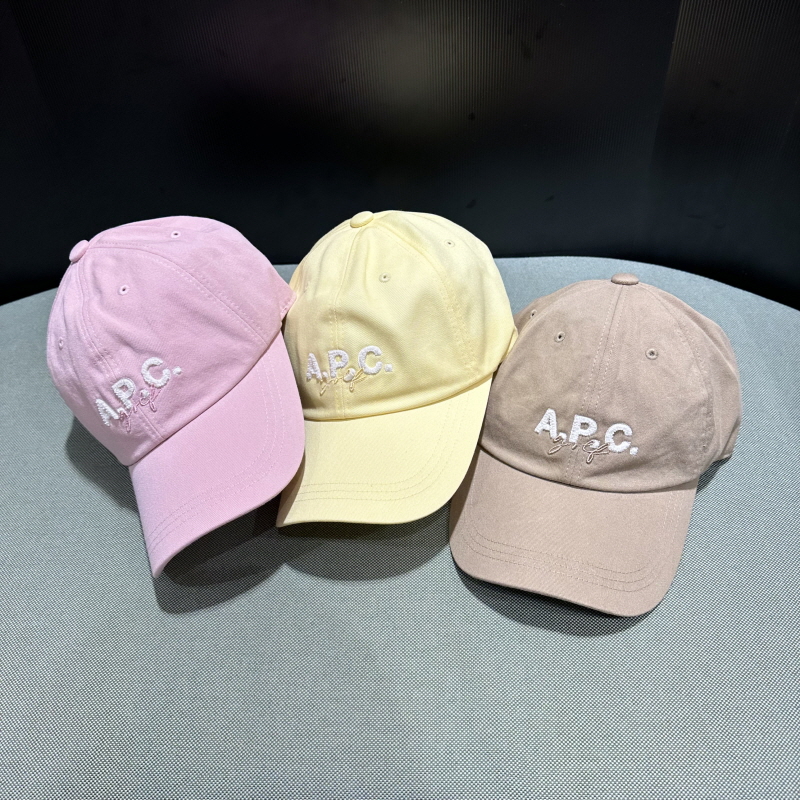 全韩百货 APC 韩国代购 2024秋 休闲棒球帽 CCA64CA 4I10