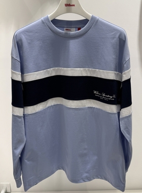 不退换全韩百货WILSON韩代2026春女男T恤 W261003TTL31 6C20