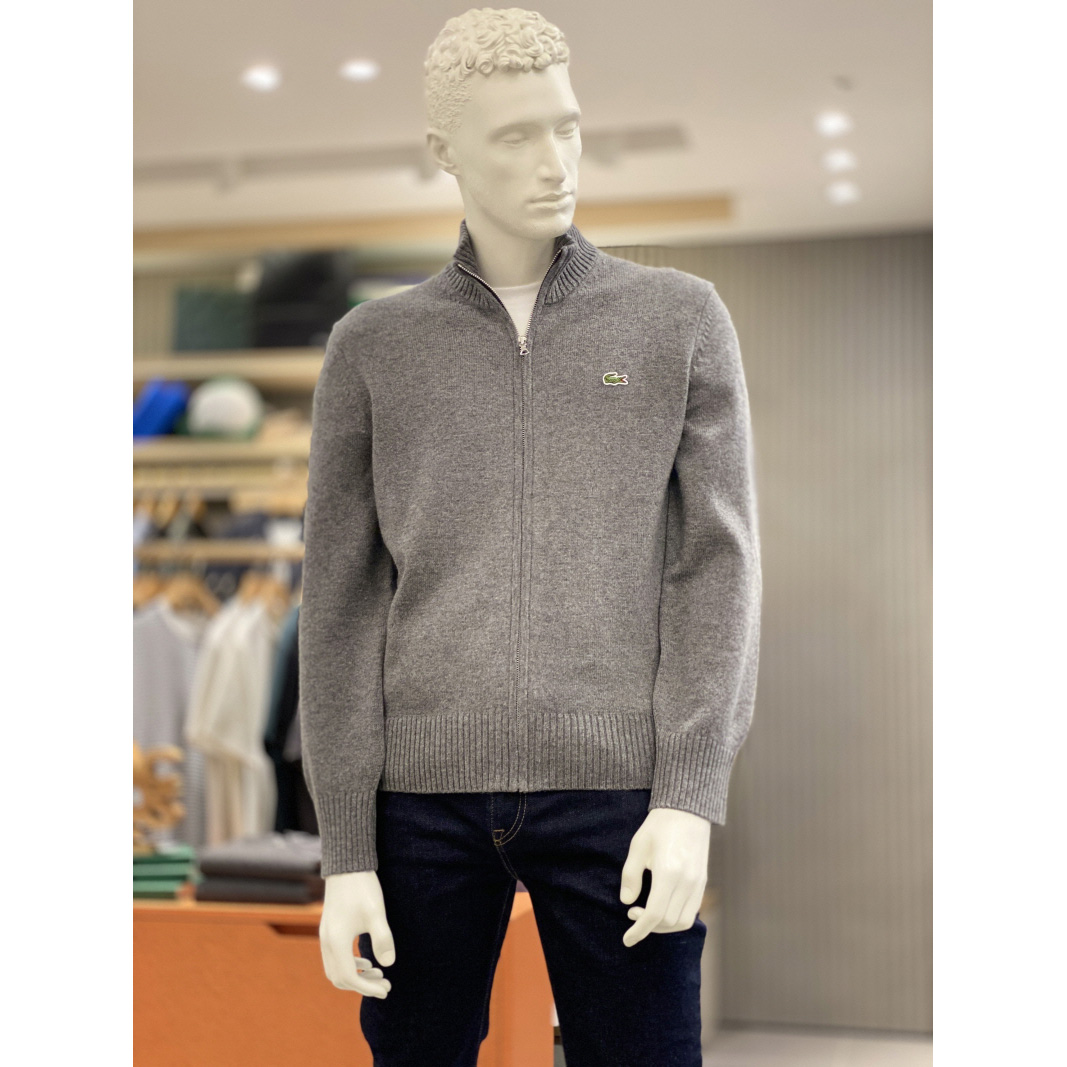 不退换全韩 LACOSTEMAN 韩国代购2025秋毛针织衫 AH5181-55N 5H27