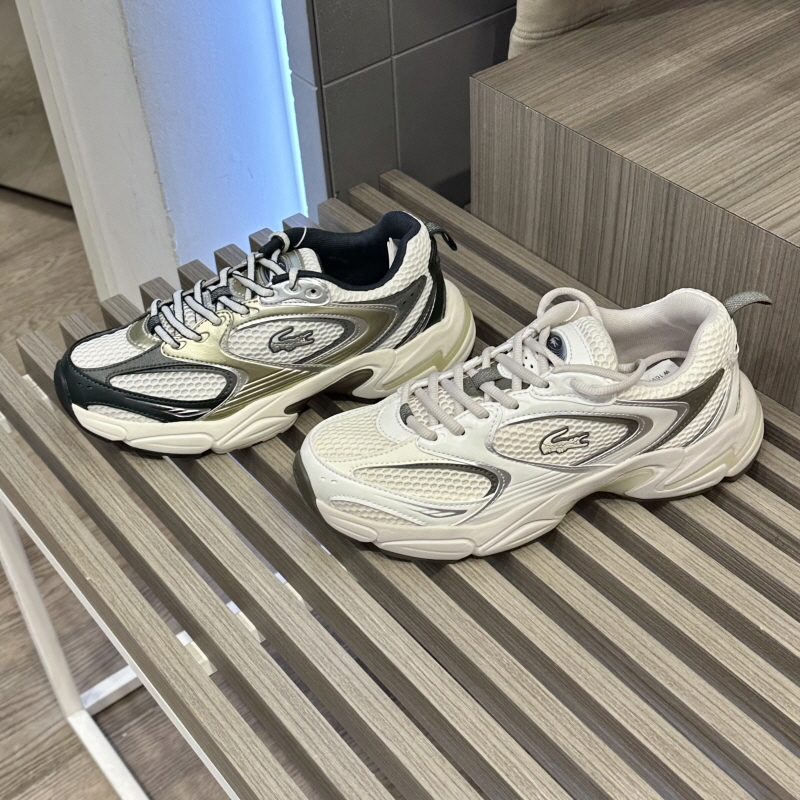 不退换全韩LACOSTELADY 韩国代购 2024秋 休闲鞋 RZ0066W54N 4I24