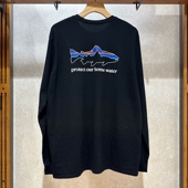 37574Q7 不退换PATAGONIA韩代秋 5I30 Water Trout 男T恤LS Home