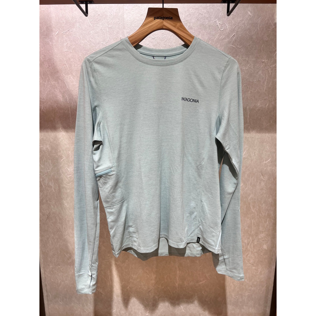 不退换PATAGONIA韩春女卫衣LS Cap Cool Sun Shirt 44935R5 6C10