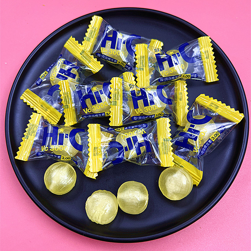 好邻居HC维生素夹心水果糖办公休闲招待小糖果透明小包装散装喜糖