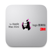 适用于苹果Mac mini studio笔记本Macbook Pro新款logo贴纸m2贴膜