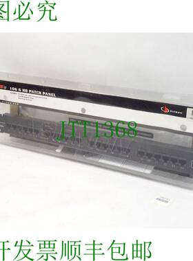 原装供应Siemon 10Gip HD 系列 10GHD-24 24 端口 10G6 Pach 面板