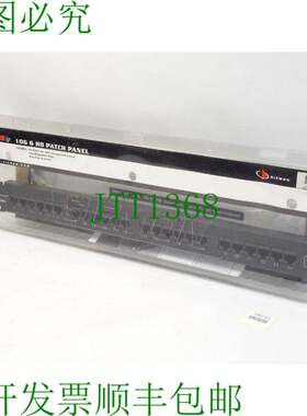 原装供应Siemon 10Gip HD 系列 10GHD-24 24 端口 10G6 Pach 面板