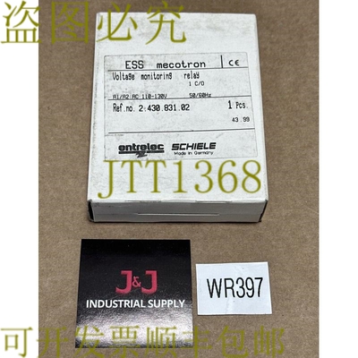 原装供应开箱- Entrelec Shiele ESS mecotron 电压继电器监测 2.
