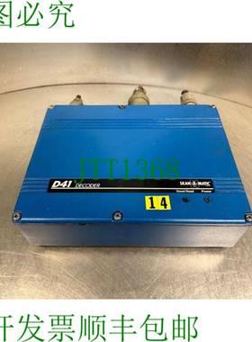 原装供应Skan-A-Matic D41 解码器 - D41001 ser.801-E - 4C-20
