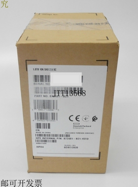 原装供应E 872481-B21 1.8TB SAS 10k RPM 12G 2.5