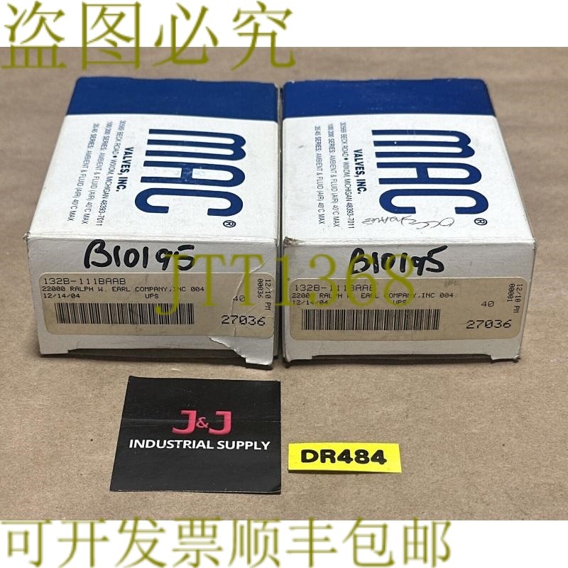 原装供应2开箱-Mac电磁阀132B-111BAAB || 发和！