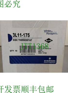 原装供应白色 Rodgers 3l11-175 双金属器件磁盘恒温器 数量 10 b