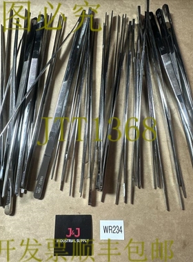 原装供应25 - Aven 18432 直锯齿尖 Forcep 不锈钢 12 英寸发