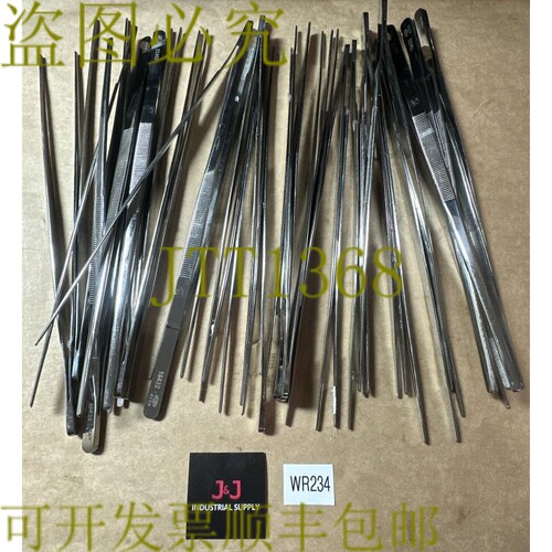 原装供应25 - Aven 18432 直锯齿尖 Forcep 不锈钢 12 英寸发
