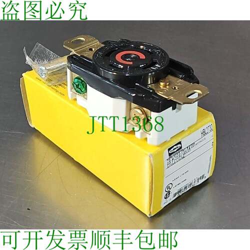 原装供应Hubbell HBL 2730 Twist-Lock Receptacle 30A 480V 3Pha
